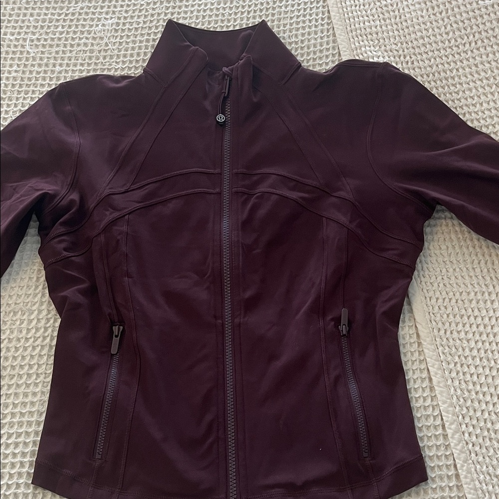 lululemon athletica Deep Plum Bomber Jacket